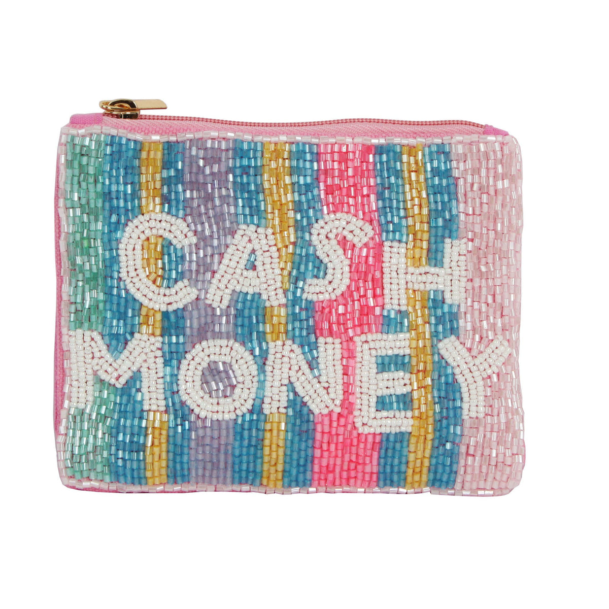 Cash Money Beaded Coin Purse