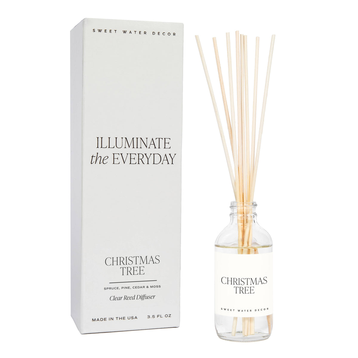Reed Diffuser Christmas Tree Clear
