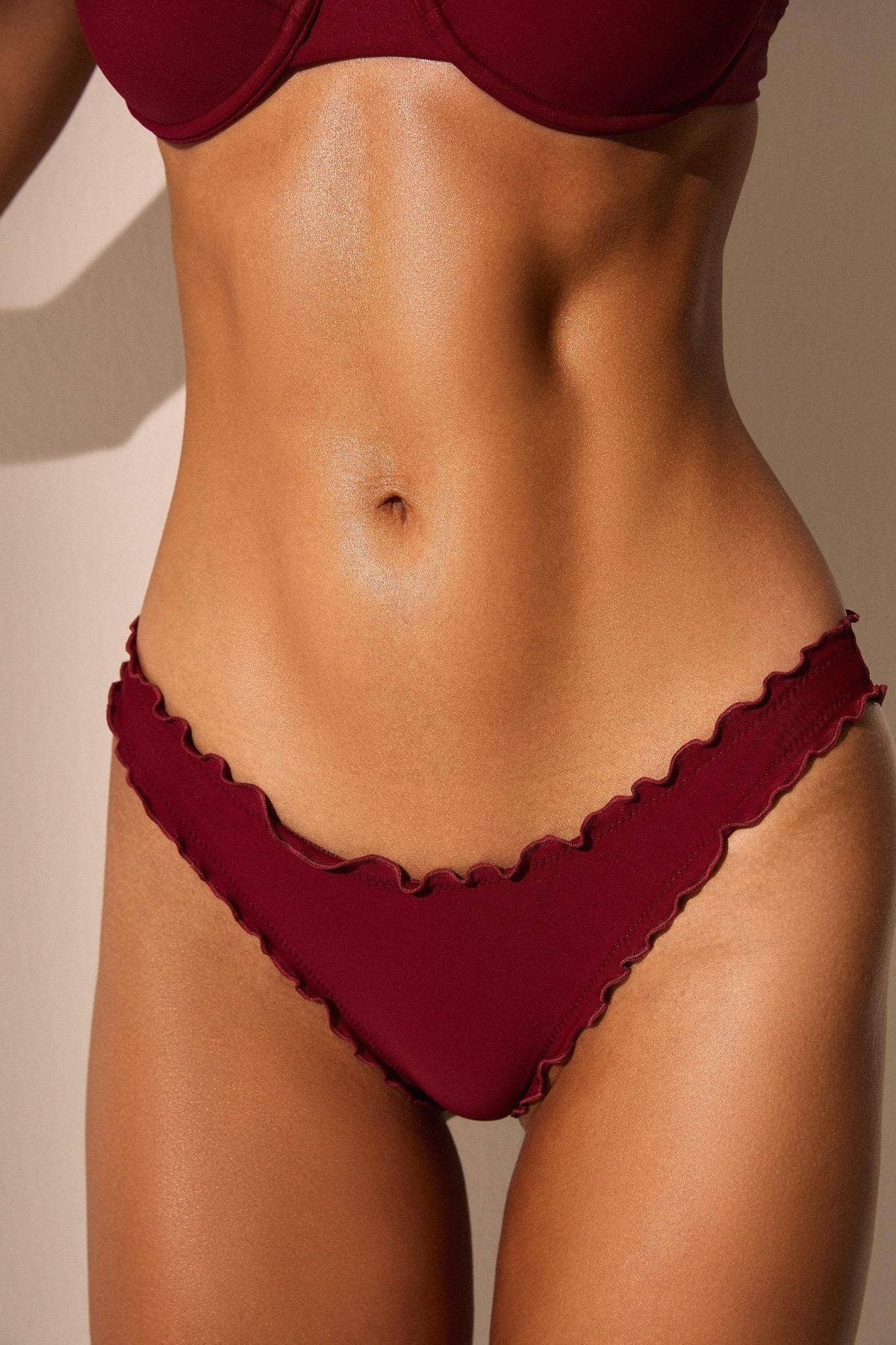 Bordeaux Red Deia Bottoms