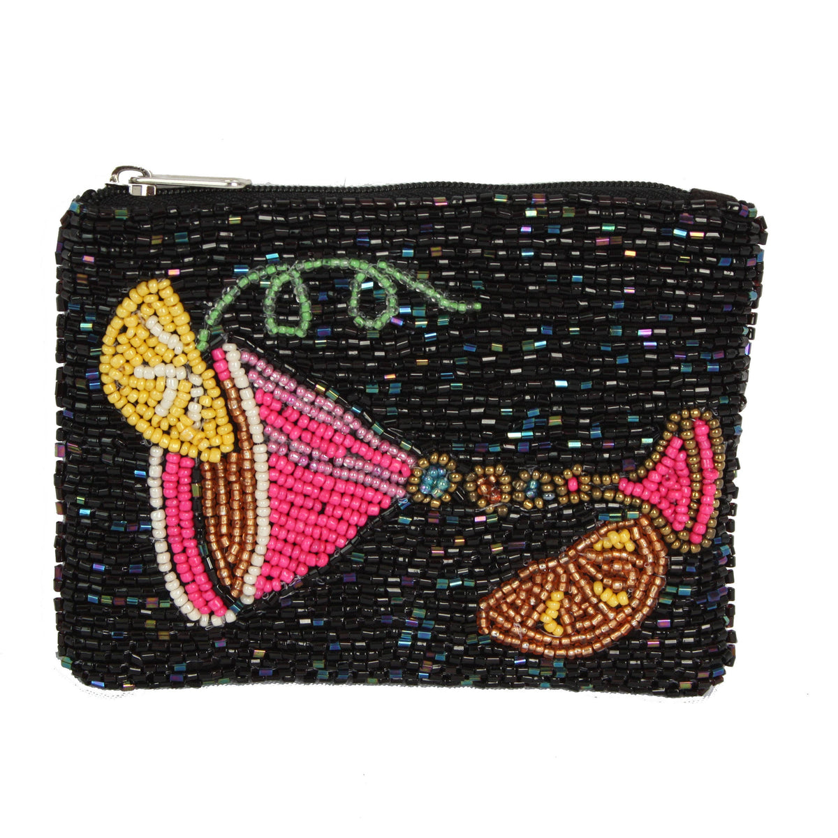 Cocktail Beaded Coin Purse