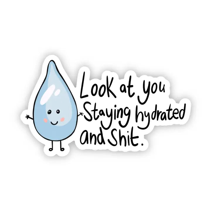 Hydrated Sticker