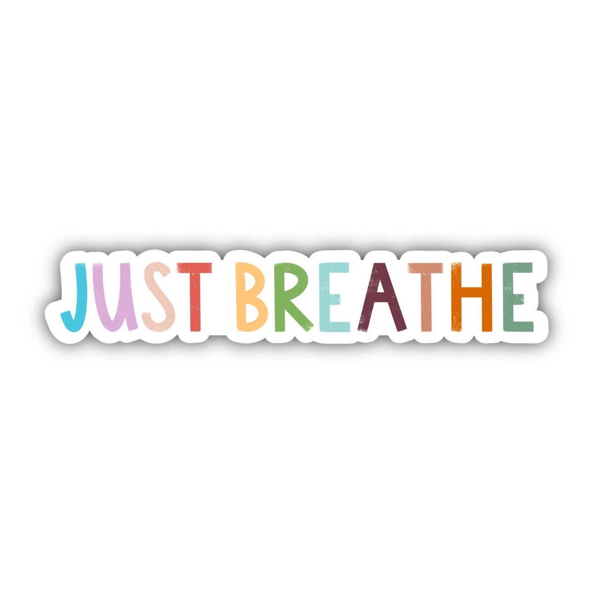 Just Breathe Sticker