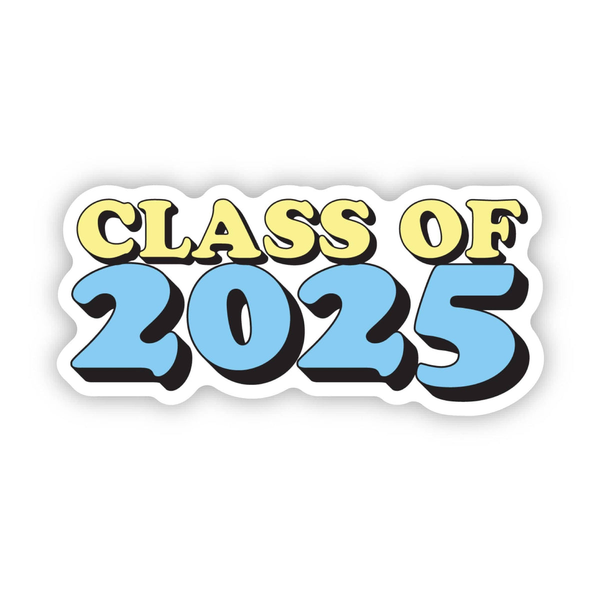 Class Of 2025 Graduation Sticker