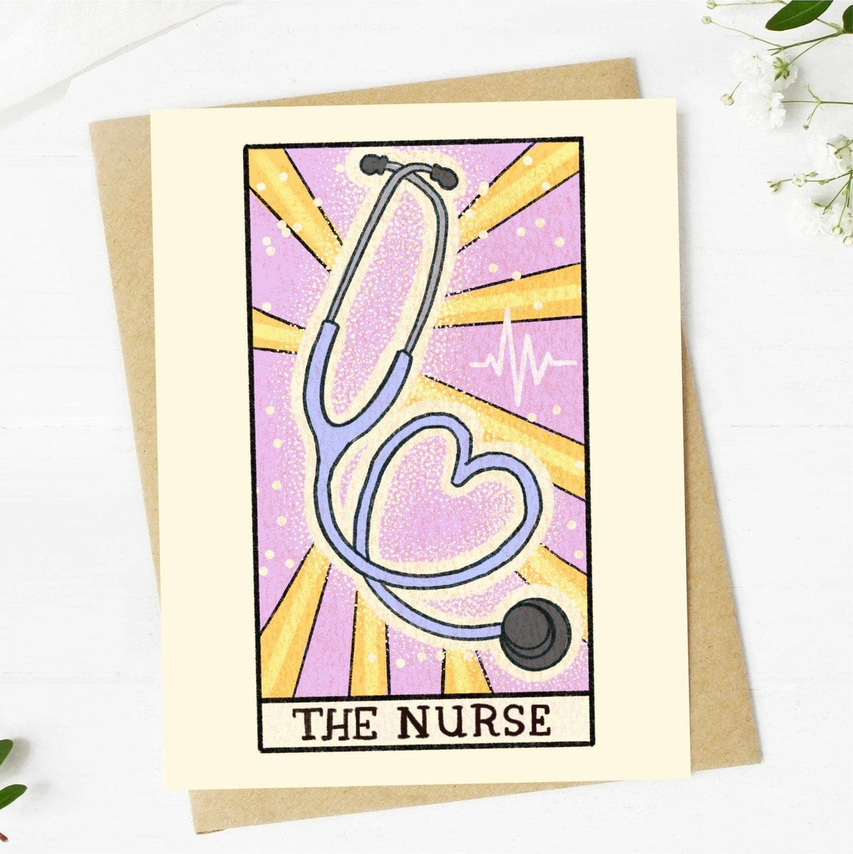 The Nurse Tarot Card