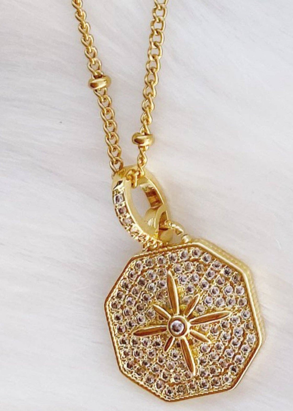 North Star CZ Necklace