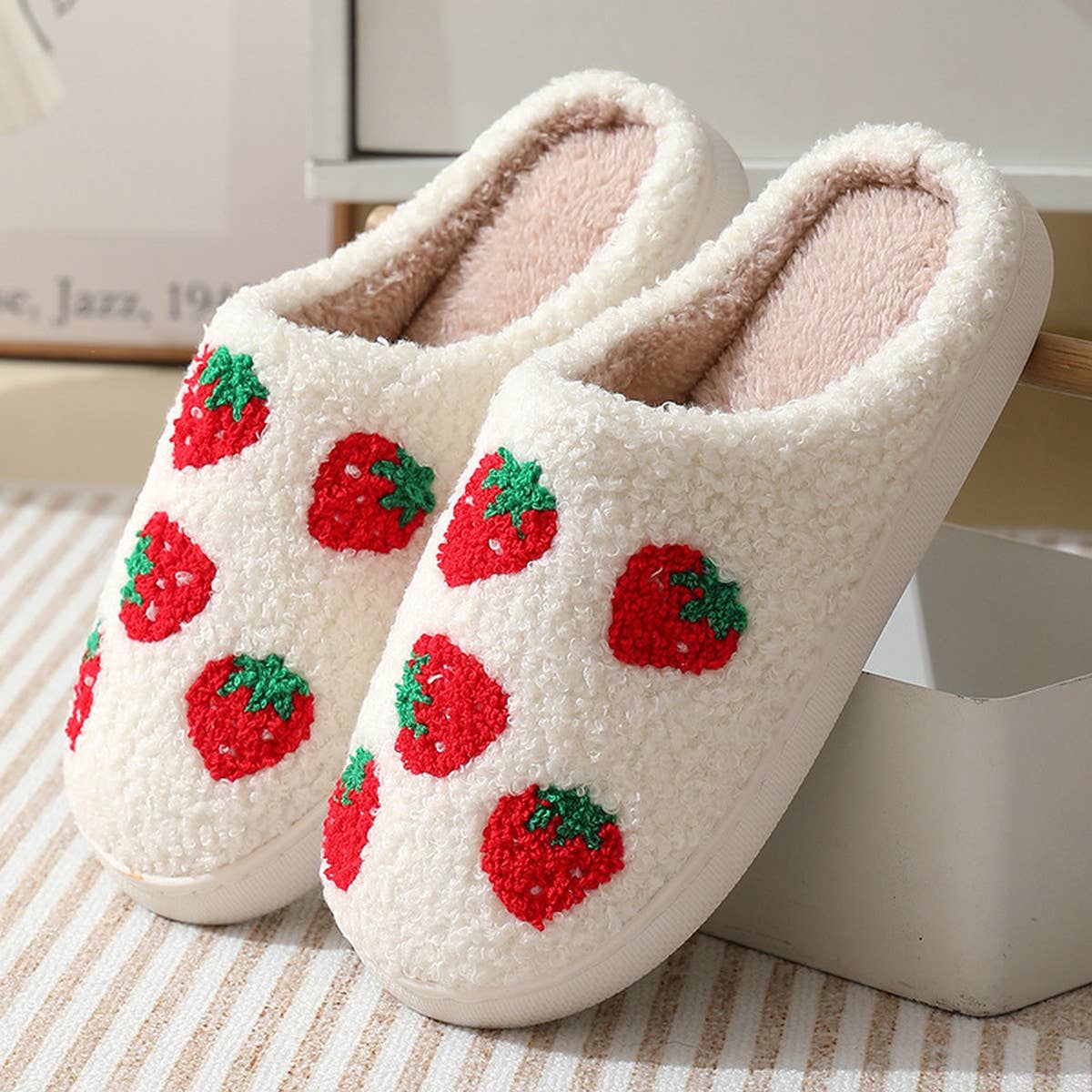 Strawberry Slippers